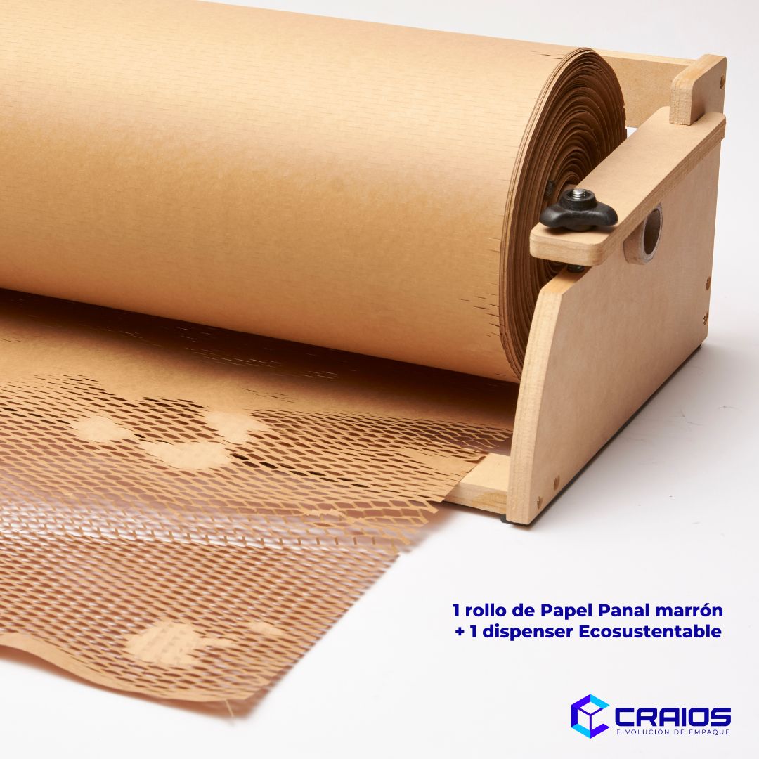 Papel Panal (1 rollo + dispenser) - Imagen 3
